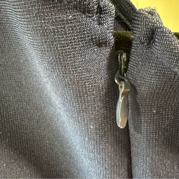 ALIEVA IRA TWO TONE BANDAGE Navy and Pink One-Shoulder Bodycon Mini Dress Size L - Picture 11 of 11